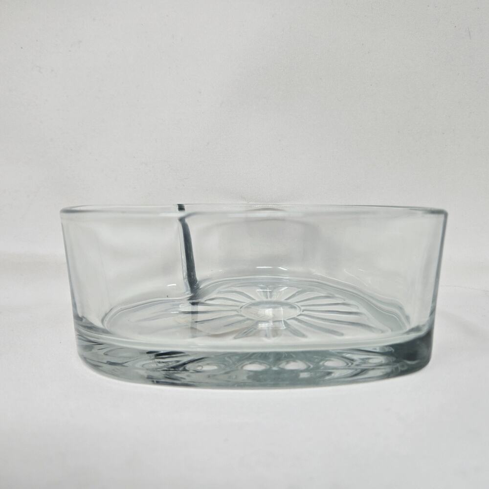 Libbey Clear Heart Shaped Glass Bowl Candy Dish Trinket Valentines 5072-7621 - Picture 9 of 12
